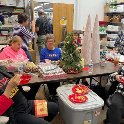ReSALE-SHOP-workers-take-a-break-from-sorting-and-pricing